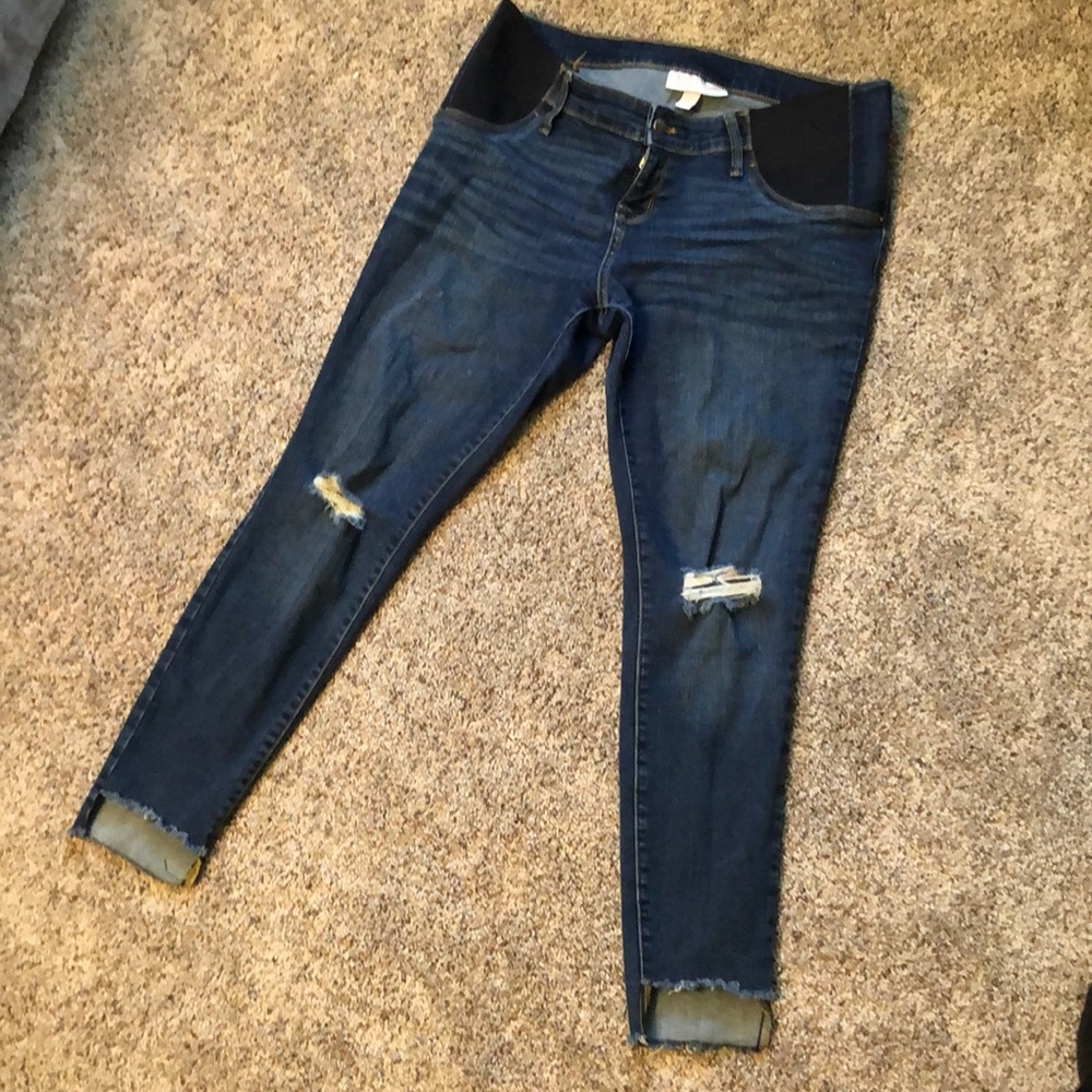 Maternity skinny jeans